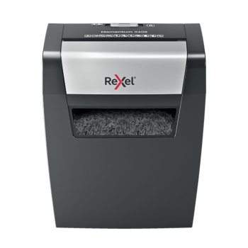Rexel Momentum X406 6 Sheet 80 gsm P-4 Noise Free Cross Cut Shredder