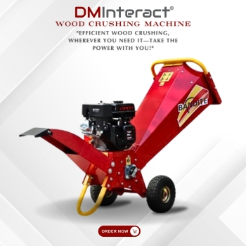 DMInteract BA600F Wood Crusher Mobile Tree Crushing Machine
